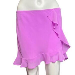 Wild Fable Ruffle Mini Skirt Purple Size Small